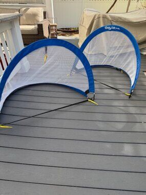 4ft set of soccer goals with carry bag